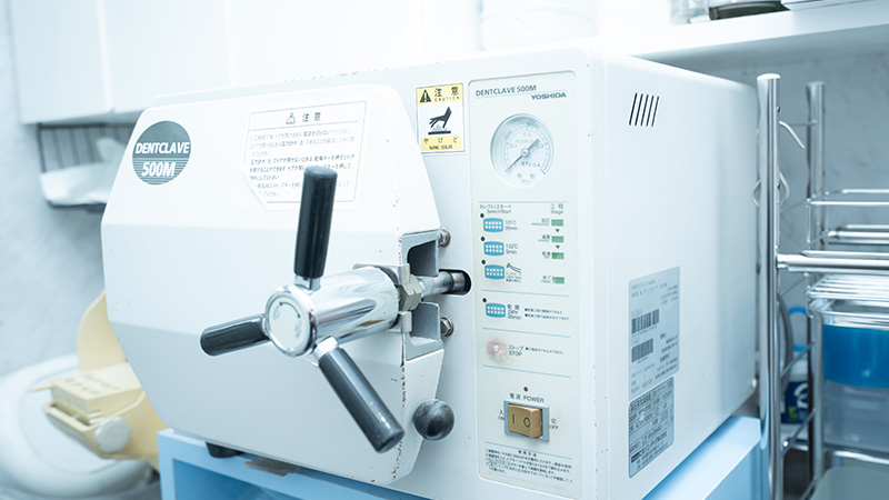 高圧蒸気滅菌器